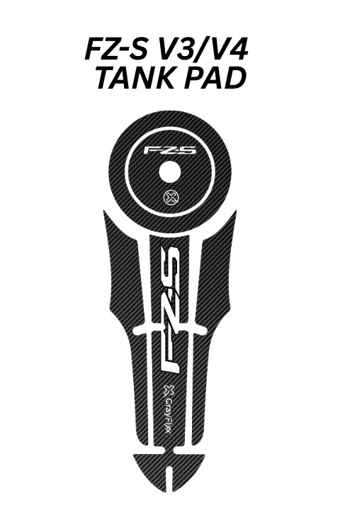 Tank Pad Compatible with FZ-S V3/V4 | FZ-S V3 Sticker, Pack Of 1